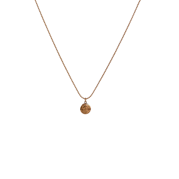 Luxury Bee® Circle Dot | Silver Sterling 925| Minimalist Necklace Silver Color