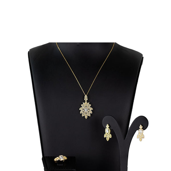 Luxury Bee Glam Necklace Set for Women- Daily-Office-Party Wear Jewelry Set - Luxury Bee