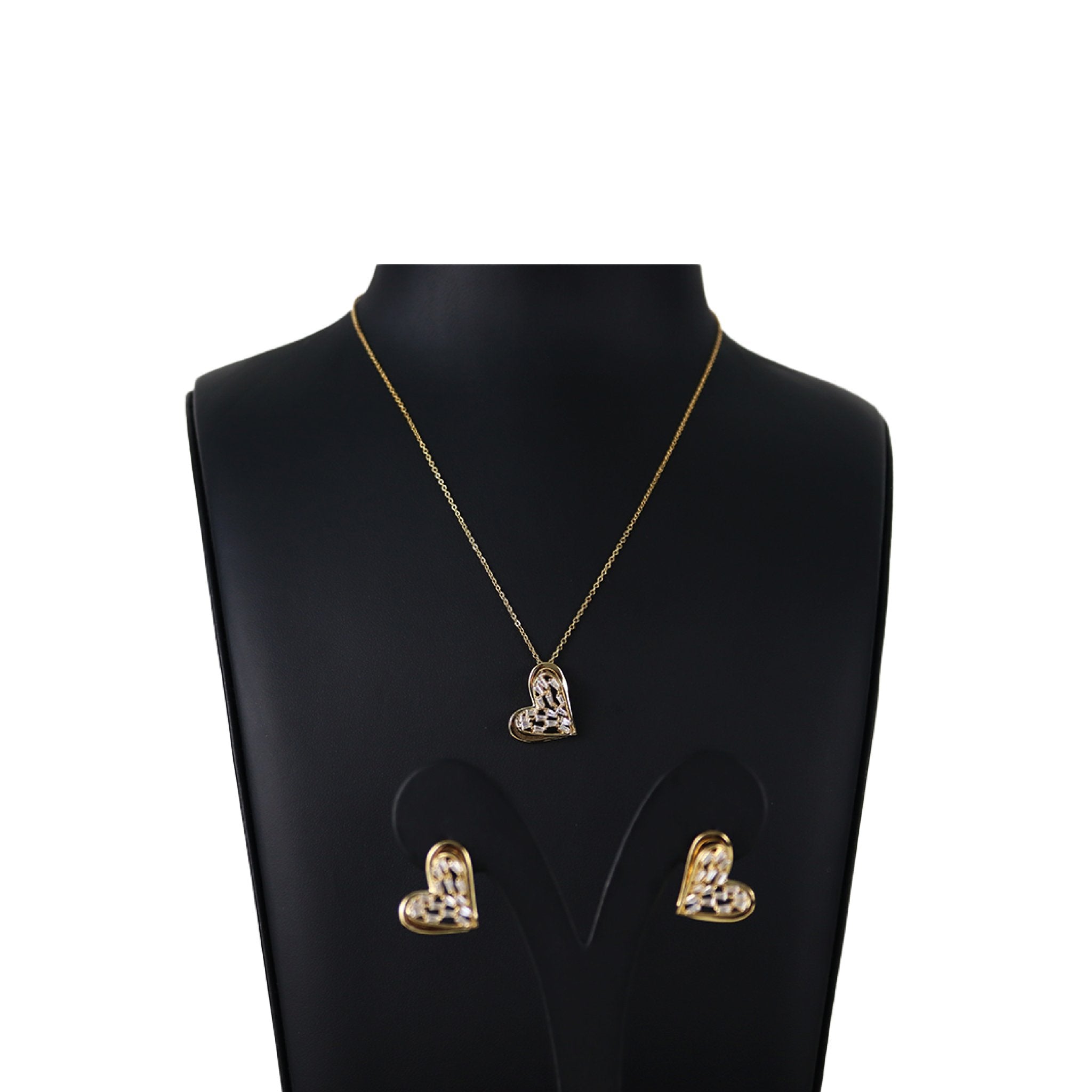 Luxury Bee Mark Necklace Set for Women- Daily/Office/Party Wear Jewelry Set - Luxury Bee