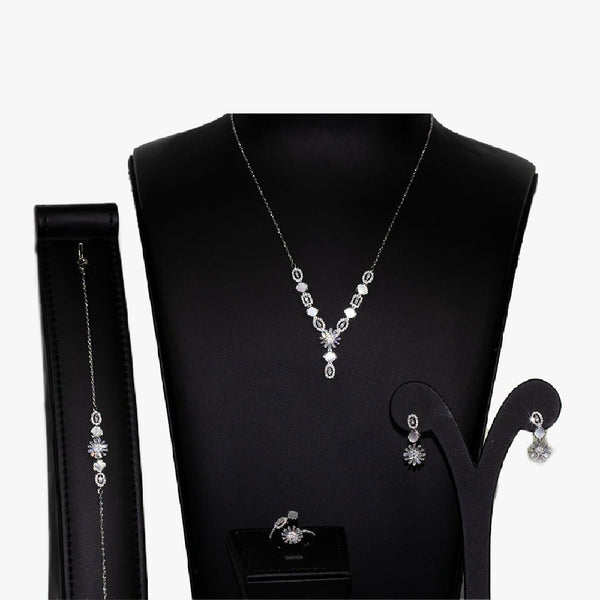 Luxury Bee Pop Necklace Set for Women- Daily-Office-Party Wear Jewelry Set - Luxury Bee