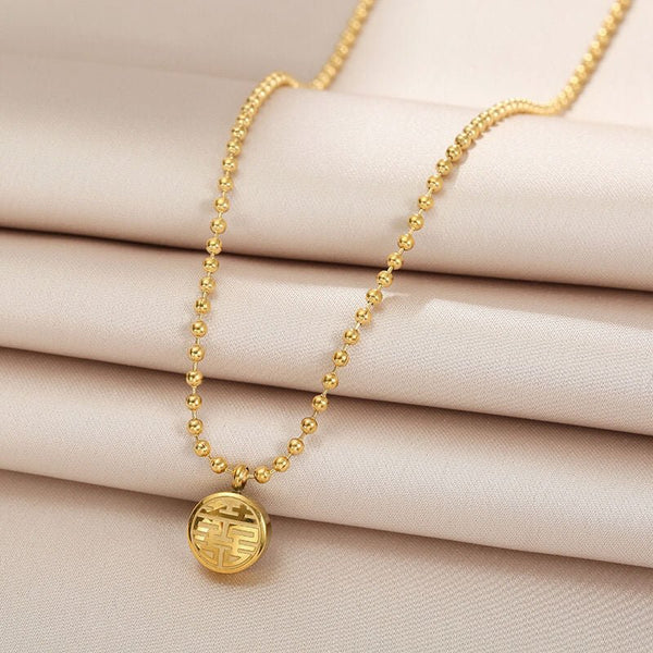 Luxury Bee Simple Xiao Fu Br Necklace Luxury Clavicle Chain Necklace - Luxury Bee