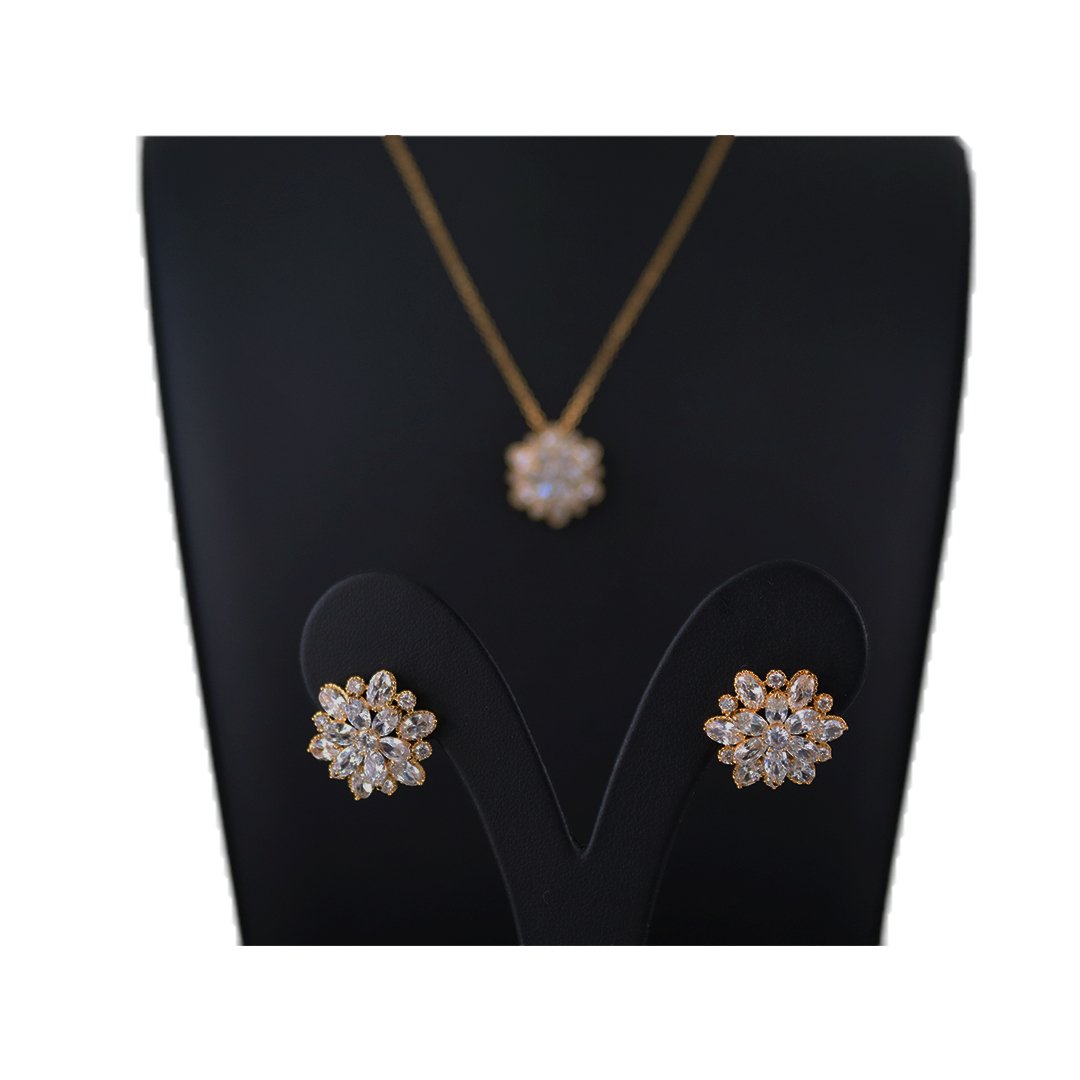 Luxury Bee Spot Necklace Set for Women- Daily/Office/Party Wear Jewelry Set - Luxury Bee