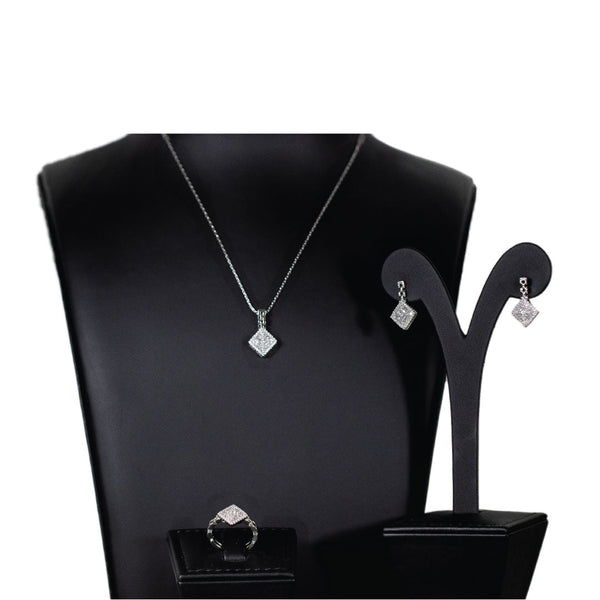 Luxury Bee Square Necklace Set for Women- Daily-Office-Party Wear Jewelry Set - Luxury Bee