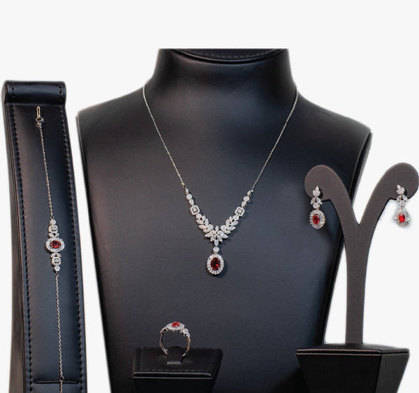 Luxury Bee Trace Necklace Set for Women- Daily-Office-Party Wear Jewelry Set - Luxury Bee
